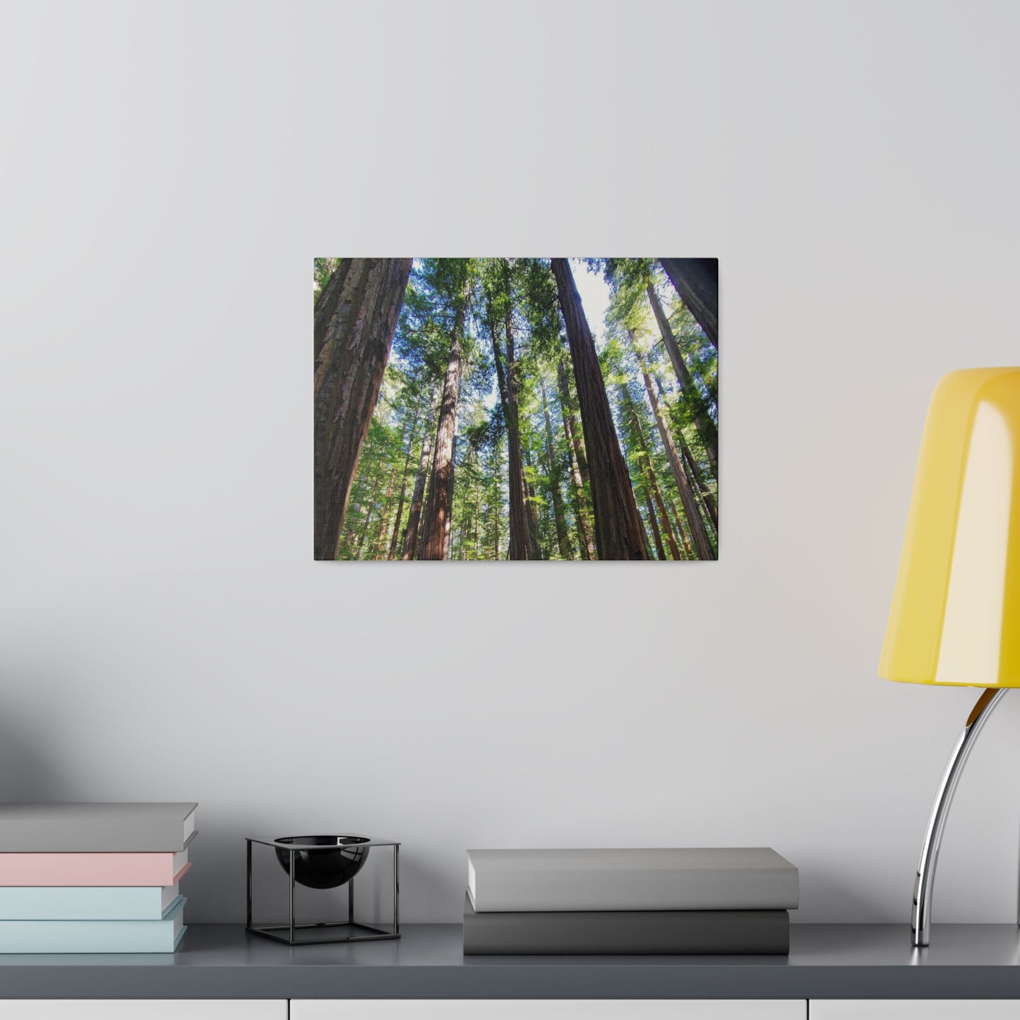 “Majestic” by Christine Morier - Redwoods of Northern California. Matte Canvas, Stretched, 0.75"