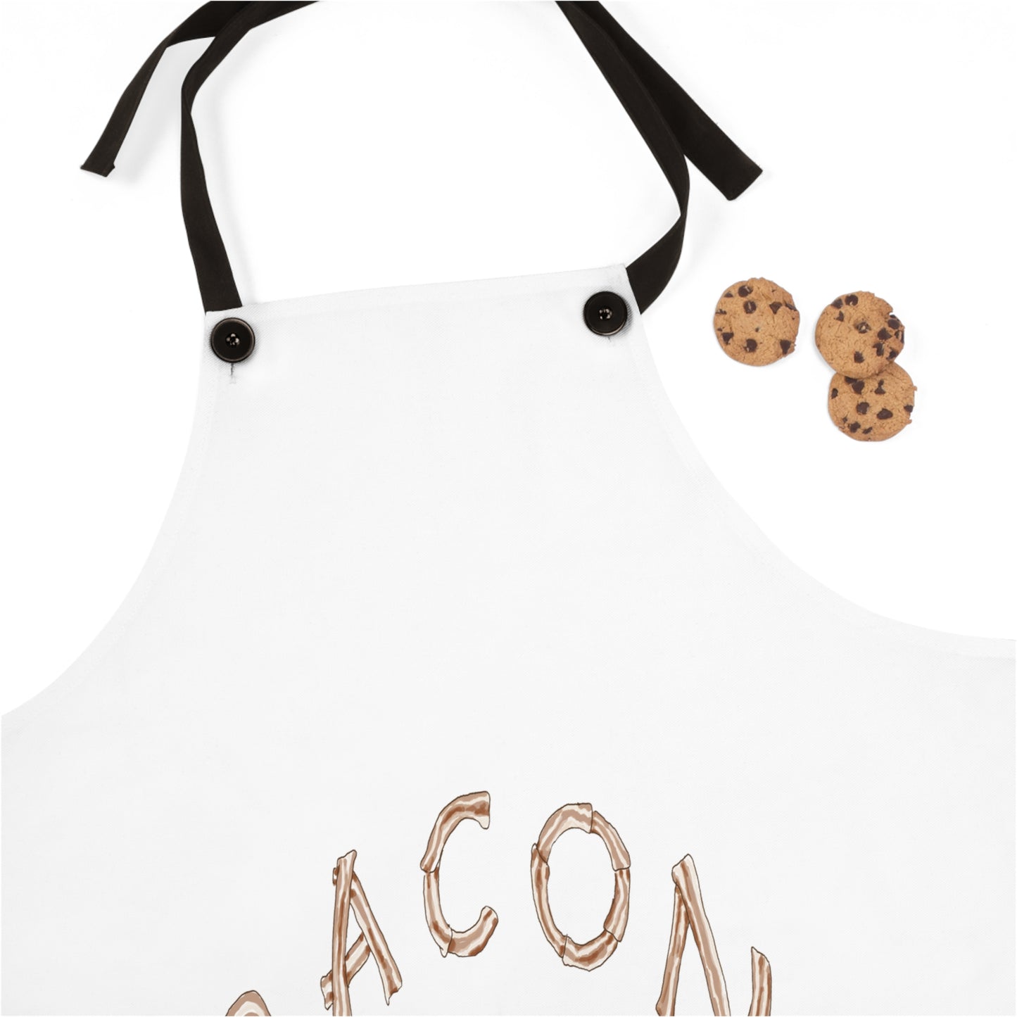 Bacon "The Gateway Meat" Apron by Cartoon Artist, Evan Falcone