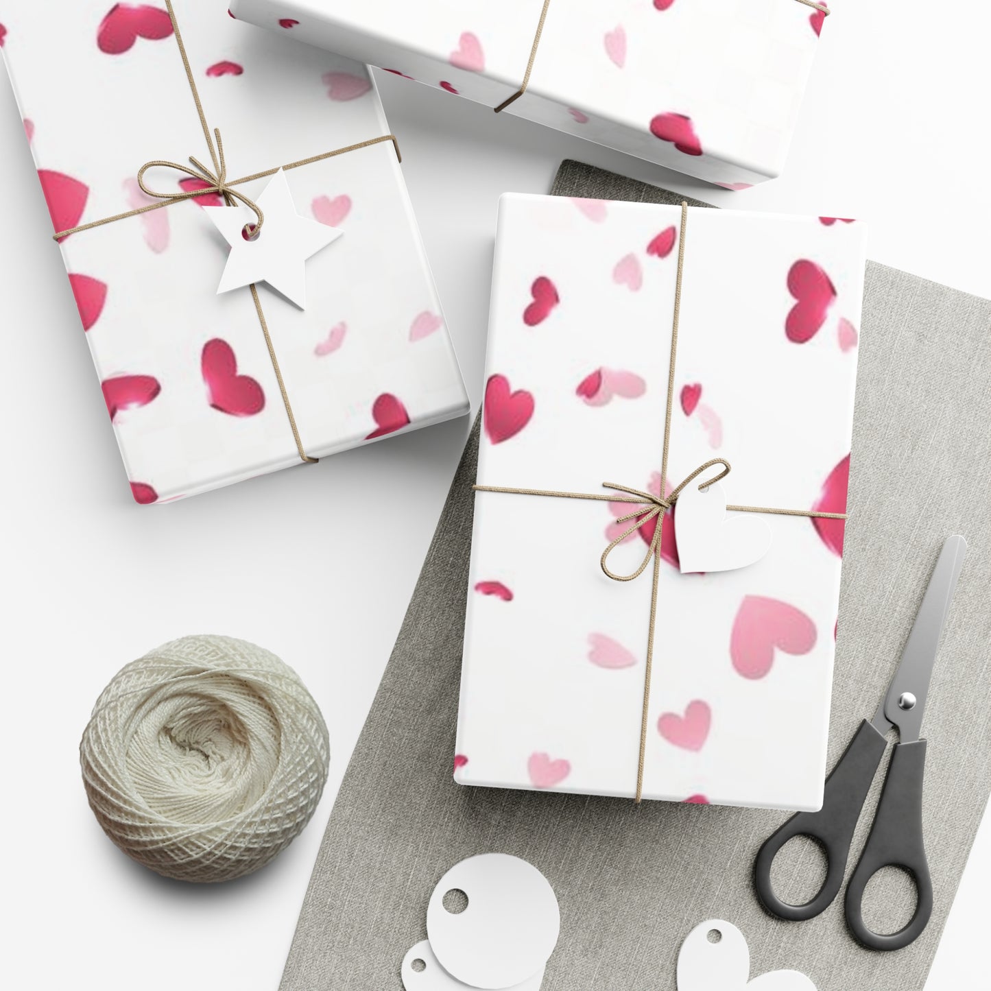 "Abundant Love" Designer Wrapping Paper by Morier & Falcone Designs