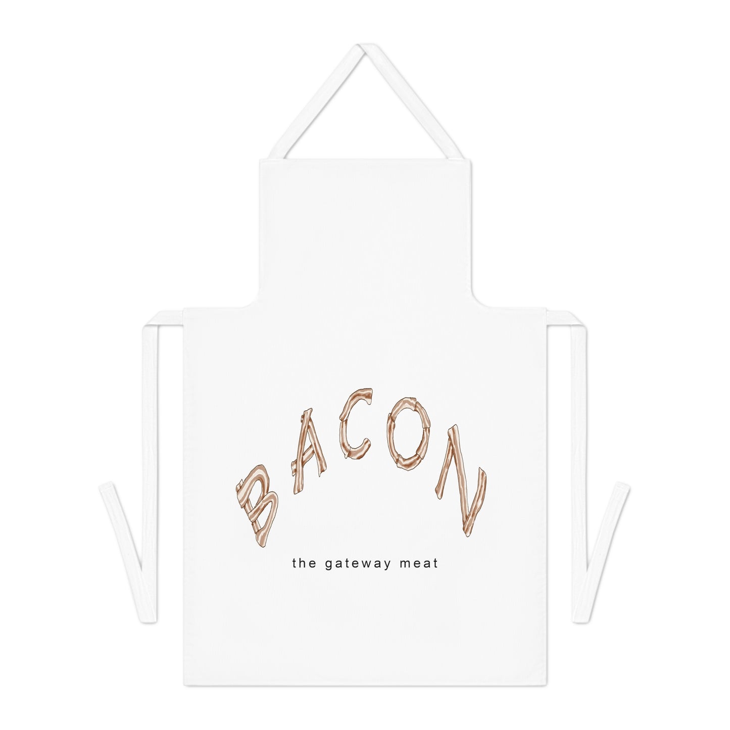 Bacon "The Gateway Meat" White Apron