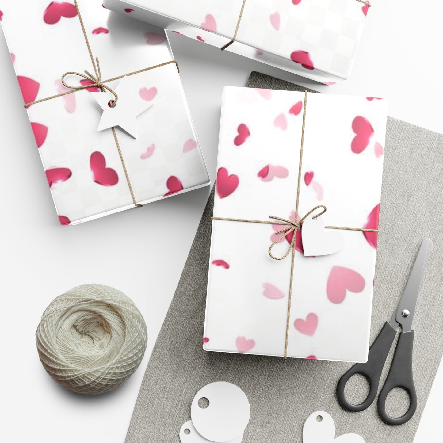 "Abundant Love" Designer Wrapping Paper by Morier & Falcone Designs